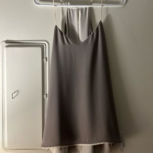NWOT Express camisole gray reversible to white